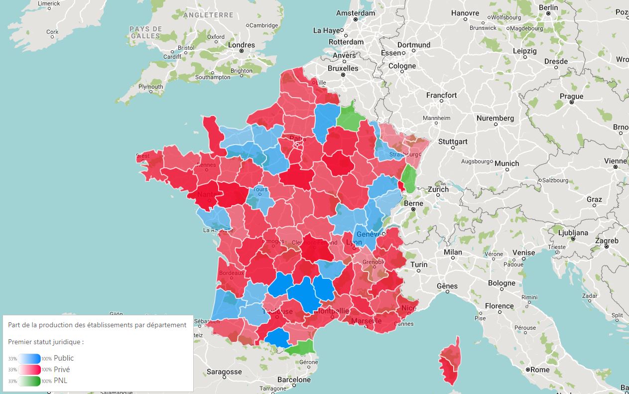 Carte public/privé